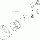 SPORTSMAN 500 HO INT'L - A06MH50FB Wheel drive, rear