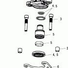 SPORTSMAN 500 EFI INT'L - A06MH50FC Caliper, rear