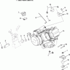 SPORTSMAN 500 EFI INT'L - A06MH50FC Крепление двигателя
