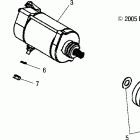 SPORTSMAN 700 EFI - A06MH68AQ ПУСКОВОЙ ЭЛЕКТРОДВИГАТЕЛЬ