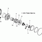 SPORTSMAN X2 - A06MN50AU Internals, front housing