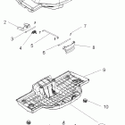 SPORTSMAN X2 - A06MN50AU Passenger seat, bottom