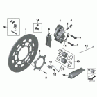 F650GS(K72) 09+ (K72) Тормоза переднее колесо
