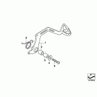 F650GS(K72) 09+ (K72) Педаль тормоза