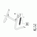 F650GS(K72) 09+ (K72) Центральная подножка