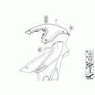 F800GS (K72) Облицовка бака