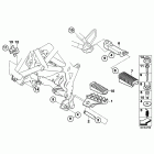 F800GS (K72) Подножки