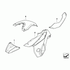 F800GS (K72) Paint parts yn96 desert-blau / alpin-weiss