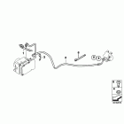 G650 Xcountry 08-09 (K15) Тормозные трубки задние (ABS)