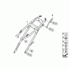 G650 Xcountry 08-09 (K15) Рама задняя часть