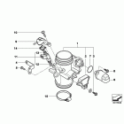 G650 Xcountry 08-09 (K15) Корпус дроссельной заслонки