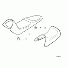 G650GS 08-09 (R131) Сидение