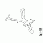 HP2 Sport (K29) Держатель номерного знака