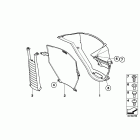 K1200GT 06-08 (K44) Рамка радиатора