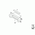 K1200S (K40) Air duct, oil cooler