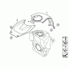 K1200S (K40) Covering tank, center