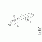 K1200S (K40) Handle rear