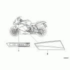 K1200S (K40) Наклейки