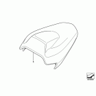 K1200S (K40) Hp carbon cover for seat
