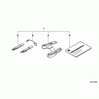 K1200S (K40) Mounting parts f tank-bag