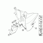 K1300R (K43) Radiator trim