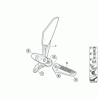 K1300S (K40) Передние подножки