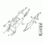 R1200RT 05-09 (K26) Боковая обшивка задней панели