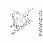 R1200RT 10+ (K26) Облицовка верхней части
