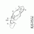 R1200RT 10+ (K26) Крыло заднее