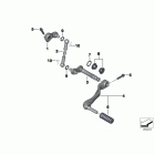 R1200RT 10+ (K26) Рычаг переключения передач