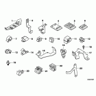 R1200GS ADV 08-09 (K255) Различные держатели кабеля