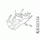 R1200GS ADV 08-09 (K255) Крыло переднее