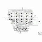 S1000RR 10-11 (K46) Болты крепления картера двигателя