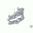 S1000RR 10-11 (K46) Hp race footrest plate, right
