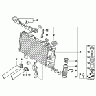 F800GS (K72) Радиатор
