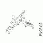 F800R (K73) Подножки