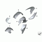 F800R (K73) Painted parts wn43 saphir-schwarz met.