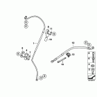 G650 Xcountry 07 (K15) Тормозные трубки ,перед / зад