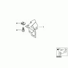 K1200LT 05-09 (89V3) Plug-in connection bracket