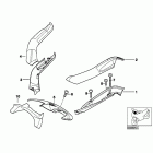 K1200LT 05-09 (89V3) Cover, handlebars