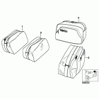 K1200LT 05-09 (89V3) Чехол для чемод. / верхнего контейнера