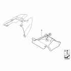 K1200R (K43) Крыло заднее