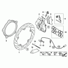 R1200RT 05-09 (K26) Front brake rivet package