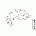R1200RT 05-09 (K26) Вентилятор охлаждения