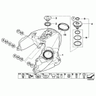 R1200RT 05-09 (K26) ТОПЛИВНЫЙ БАК