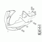 R1200ST (K28) Облицовка верхней части
