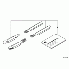 R1200ST (K28) Mounting parts f tank-bag