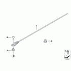 R900RT 05-09 (K26) Retaining strap, case, official vehicle