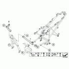 R1200GS 05-07 (K25) Подвеска двигателя