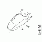 R1200GS 05-07 (K25) Upper mudguard